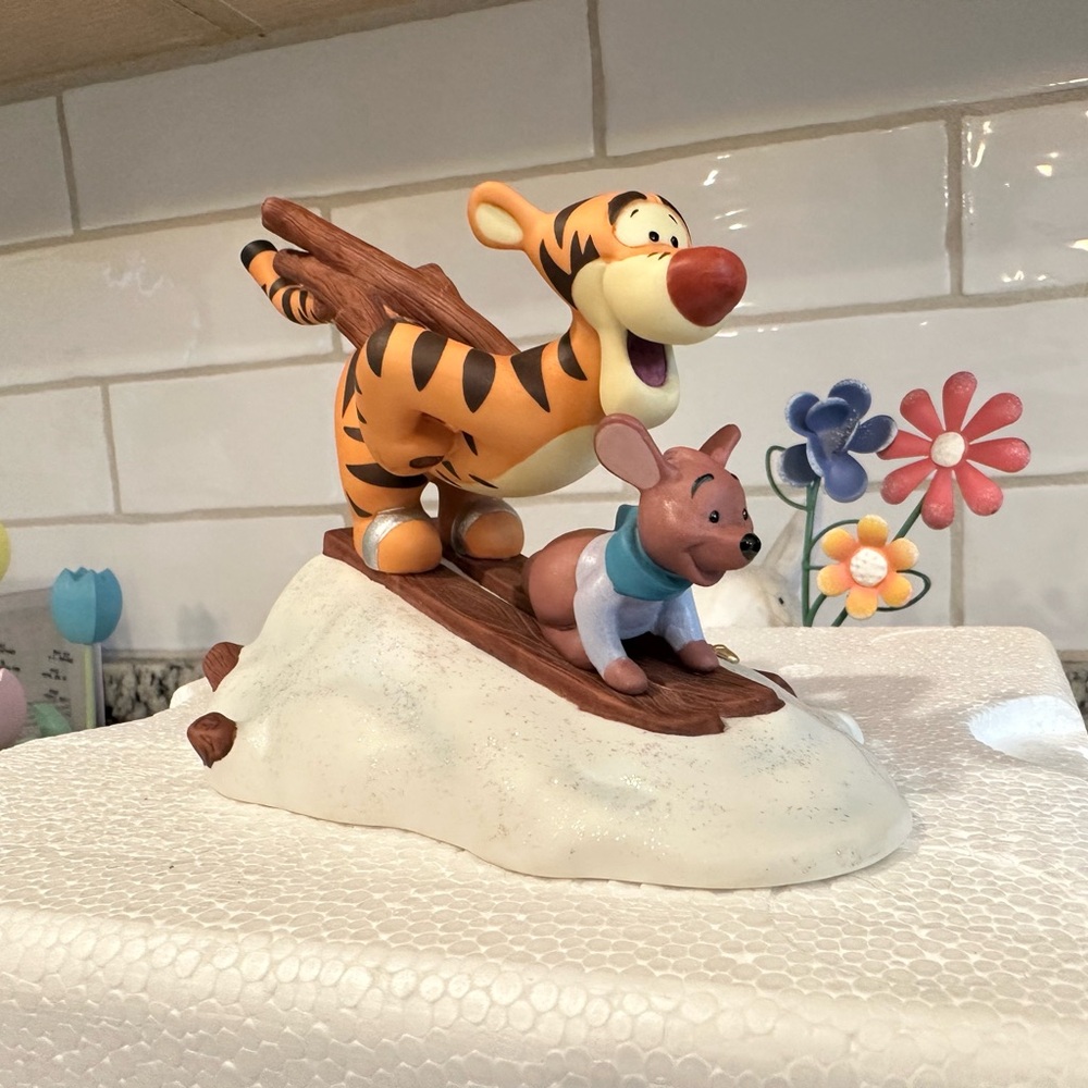Disney’s,  Pooh and Friends, Porcelain Figurine Collectible.